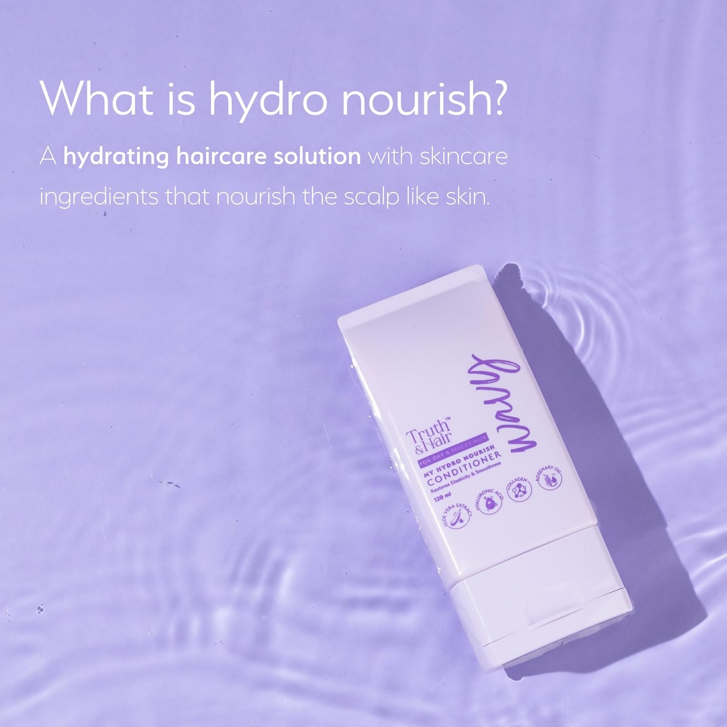 Truth & Hair Hydro Nourish Conditioner For Wavy Hair  Grab2Buy Truth & Hair Grab2Buy