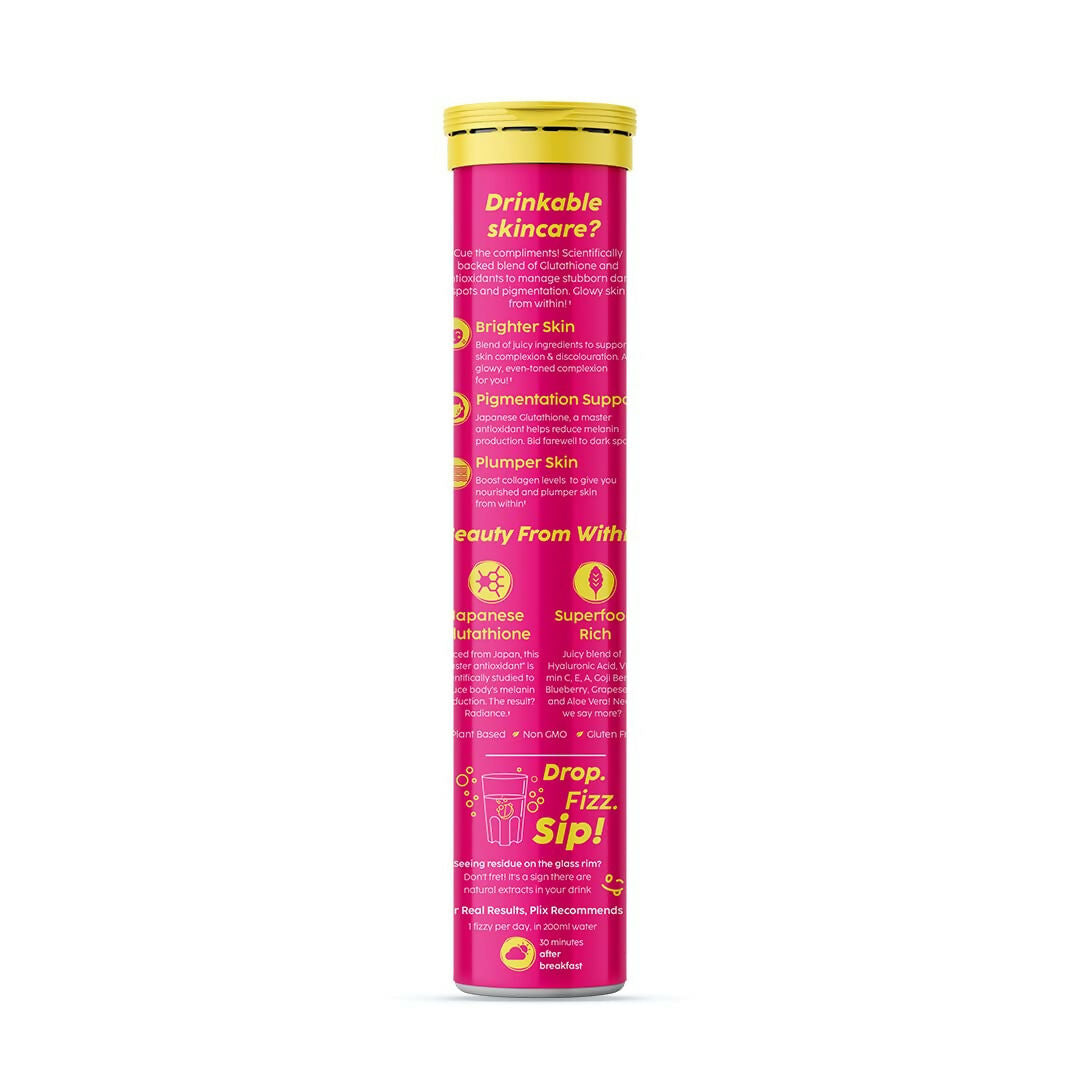 PLIX The Plant Fix Skin Hydration Combo - Hyaluronic Acid And Skin Glow Glutathione 