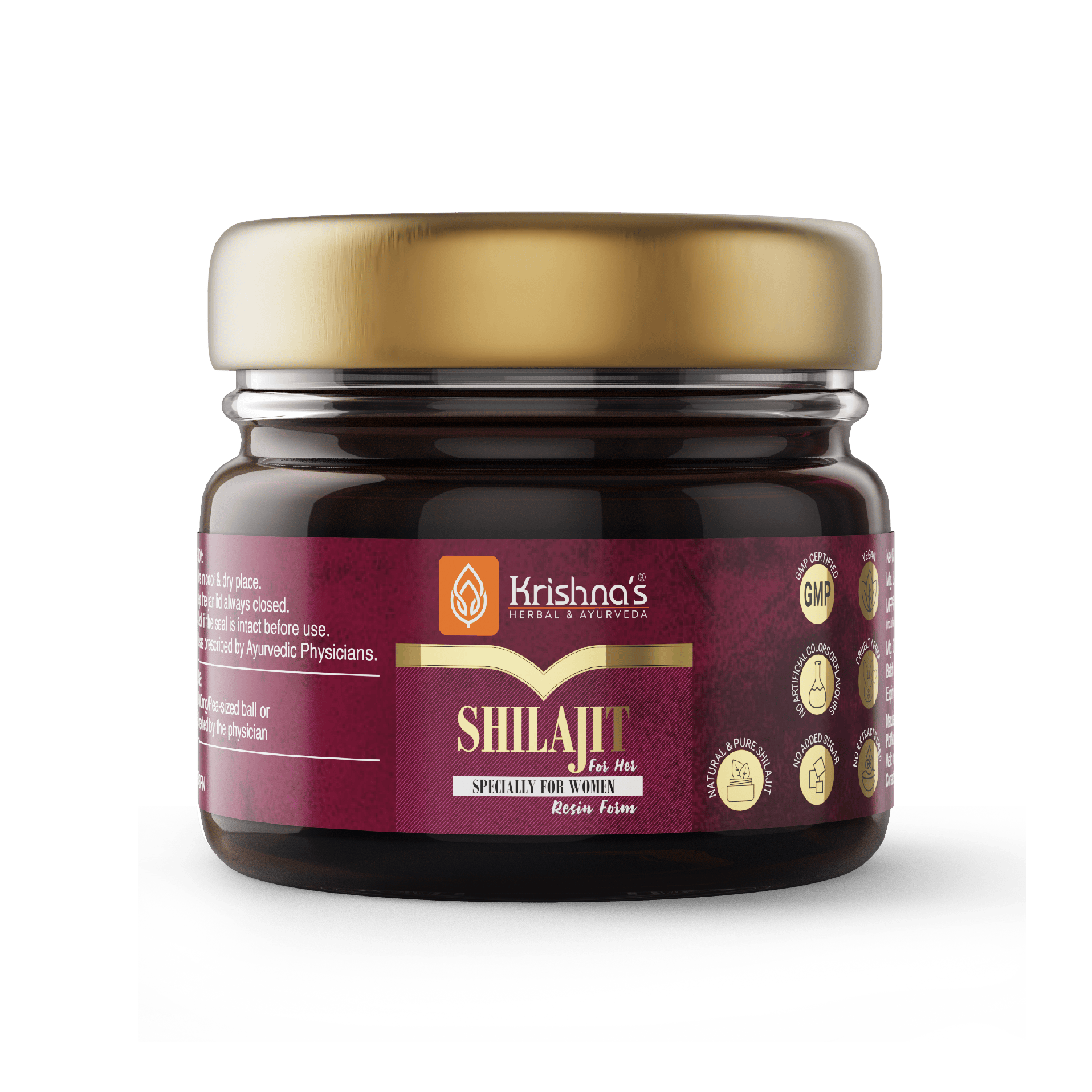 Krishna'S Herbal & Ayurveda Himalayan SJ Resin Women 