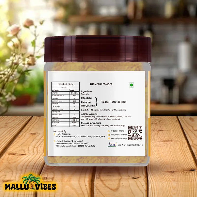 Mallu Vibes Turmeric Powder Mallu Vibes
