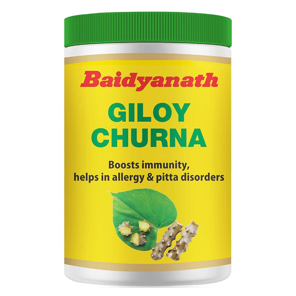 Baidyanath Guduchi (Giloy) Churna – Helps Boost Immunity – 100 gm For Immunity, skin inflammation 