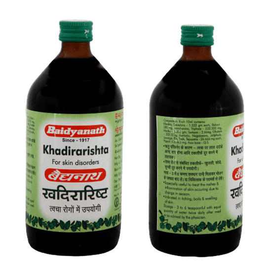 Baidyanath Khadirarishta 450 ML - Grab2buy