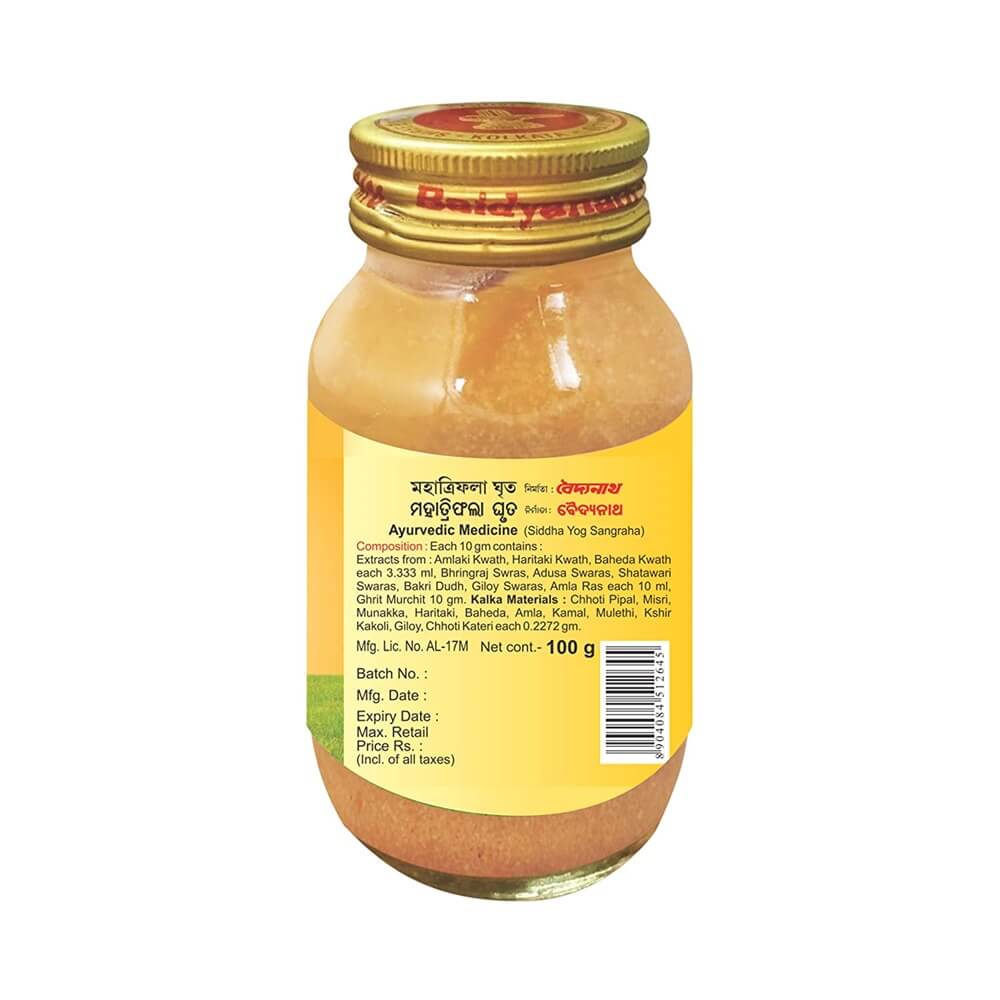 Baidyanath Mahatriphala Ghrita 100 gm 