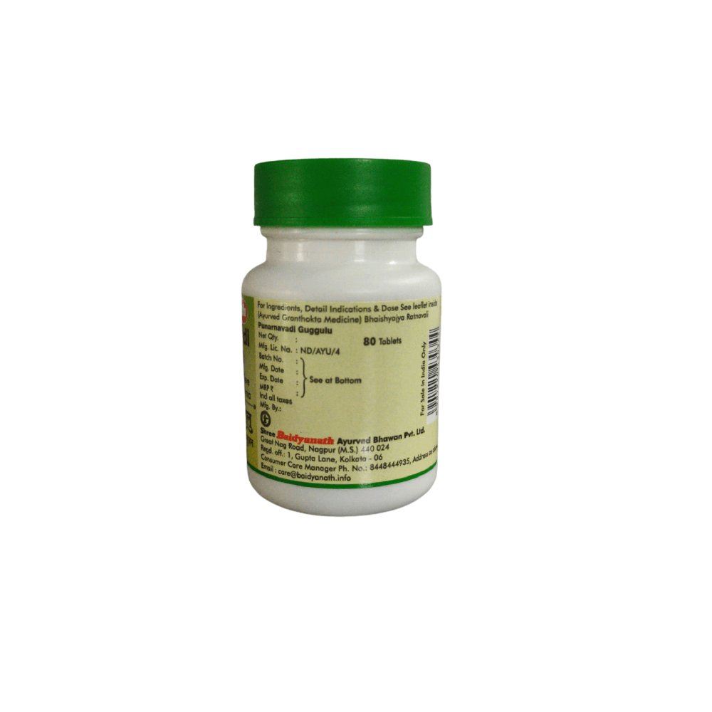 Baidyanath Jhansi Punarnavadi Guggulu 