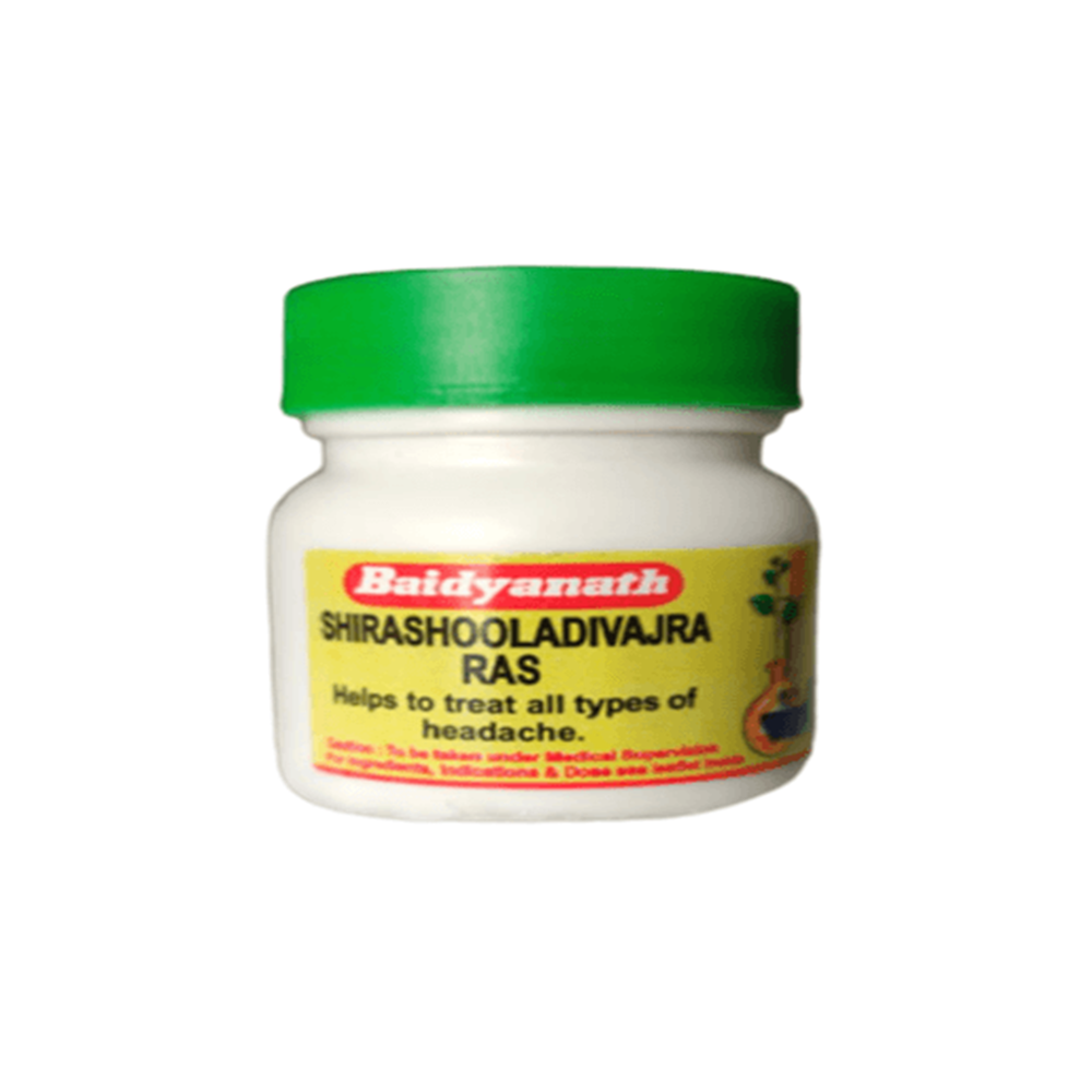 Baidyanath Shirashooladivajra Ras (40 Tabs):