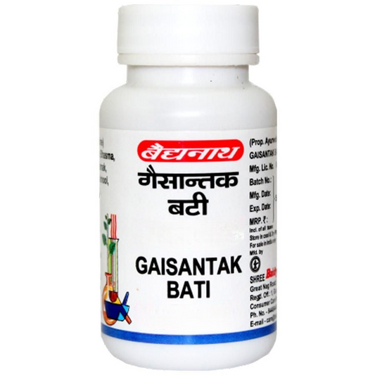 Baidyanath Gaisantak Bati - 100 Tablets (Pack of 2) 