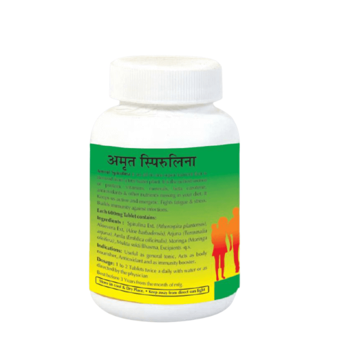 Baps Amrut Amrut Spirulina Tablet Ingredients