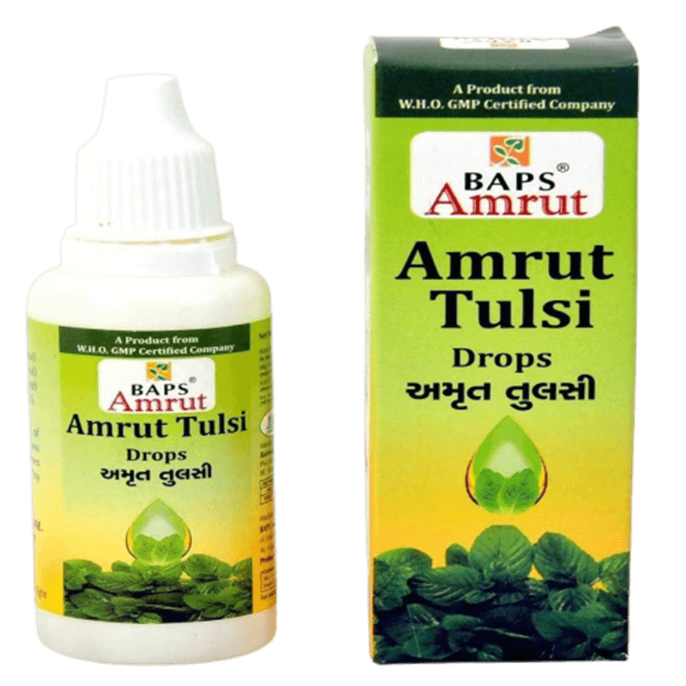 Baps Amrut Amrut Tulsi Drops - Limited Time Offer 