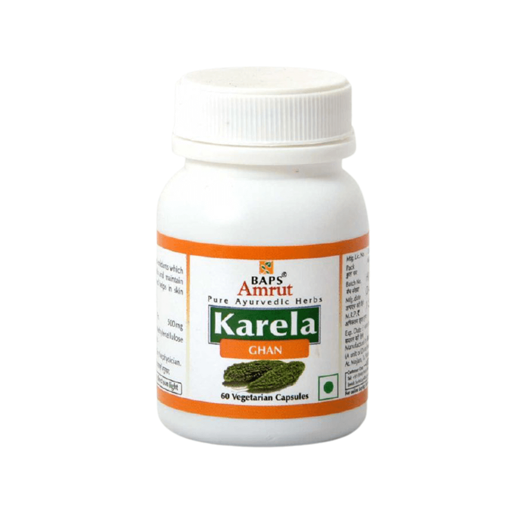 Baps Amrut Karela Ghan Capsules  Grab2Buy Baps Amrut Grab2Buy