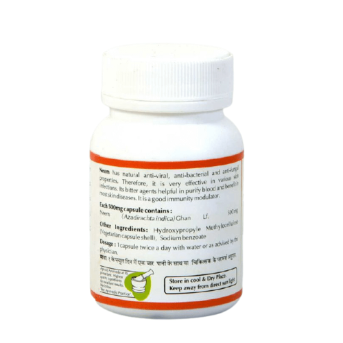 Baps Amrut Neem Ghan Capsules Ingredients