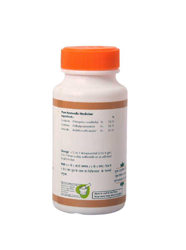 Baps Amrut Rasayan Churna Dosage