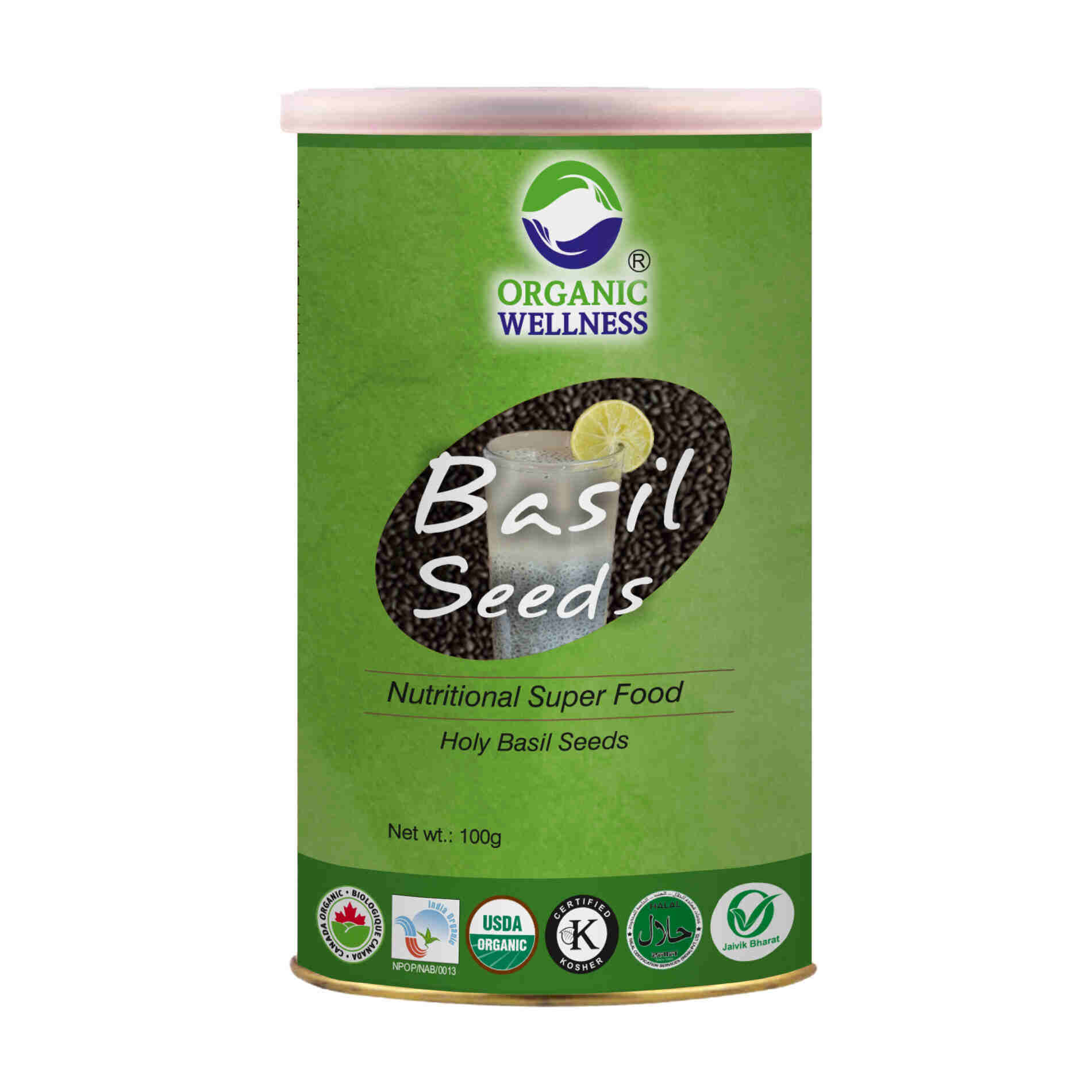 Organic Wellness Basil Seeds 