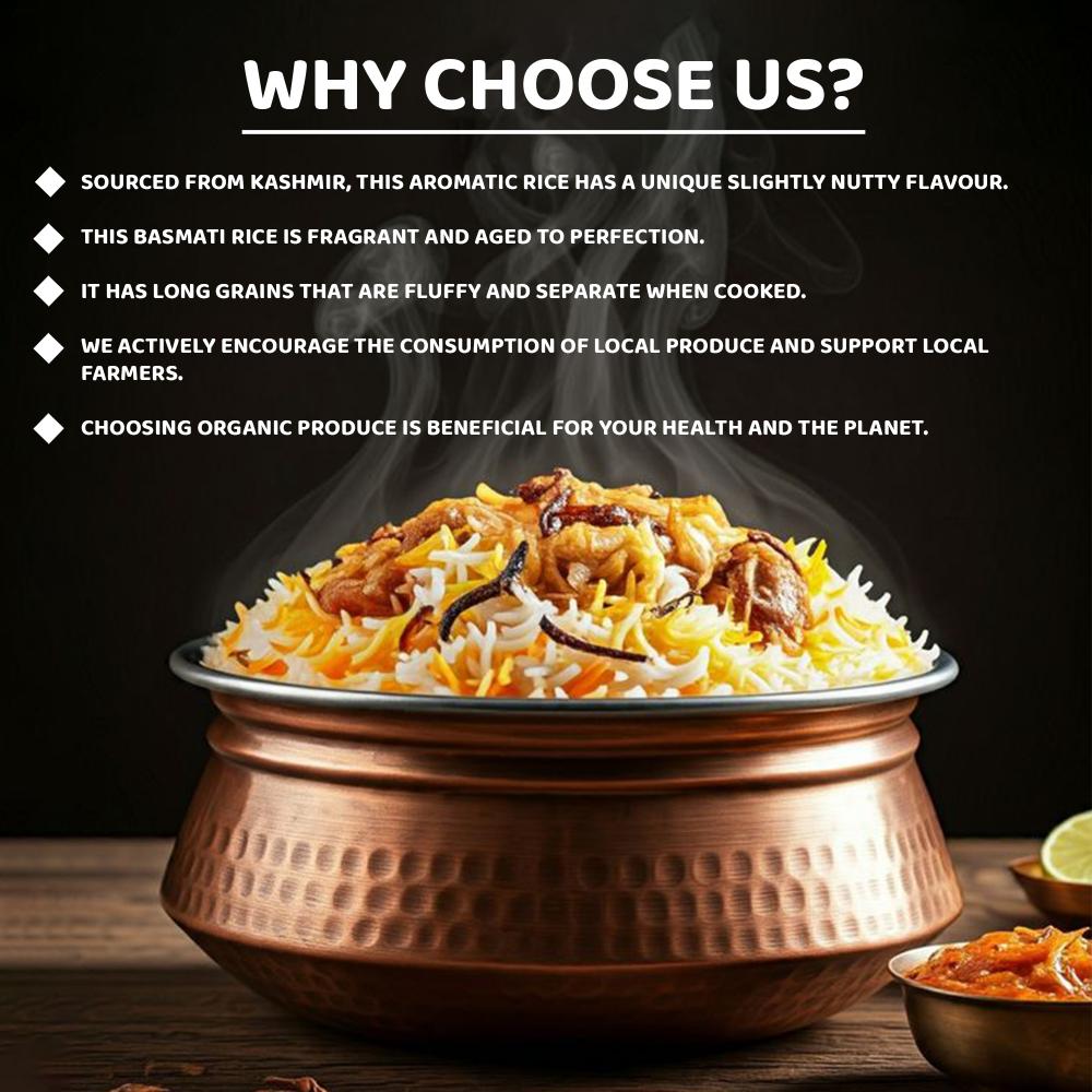 IKAI Organic Basmati Rice (Long Grain) 