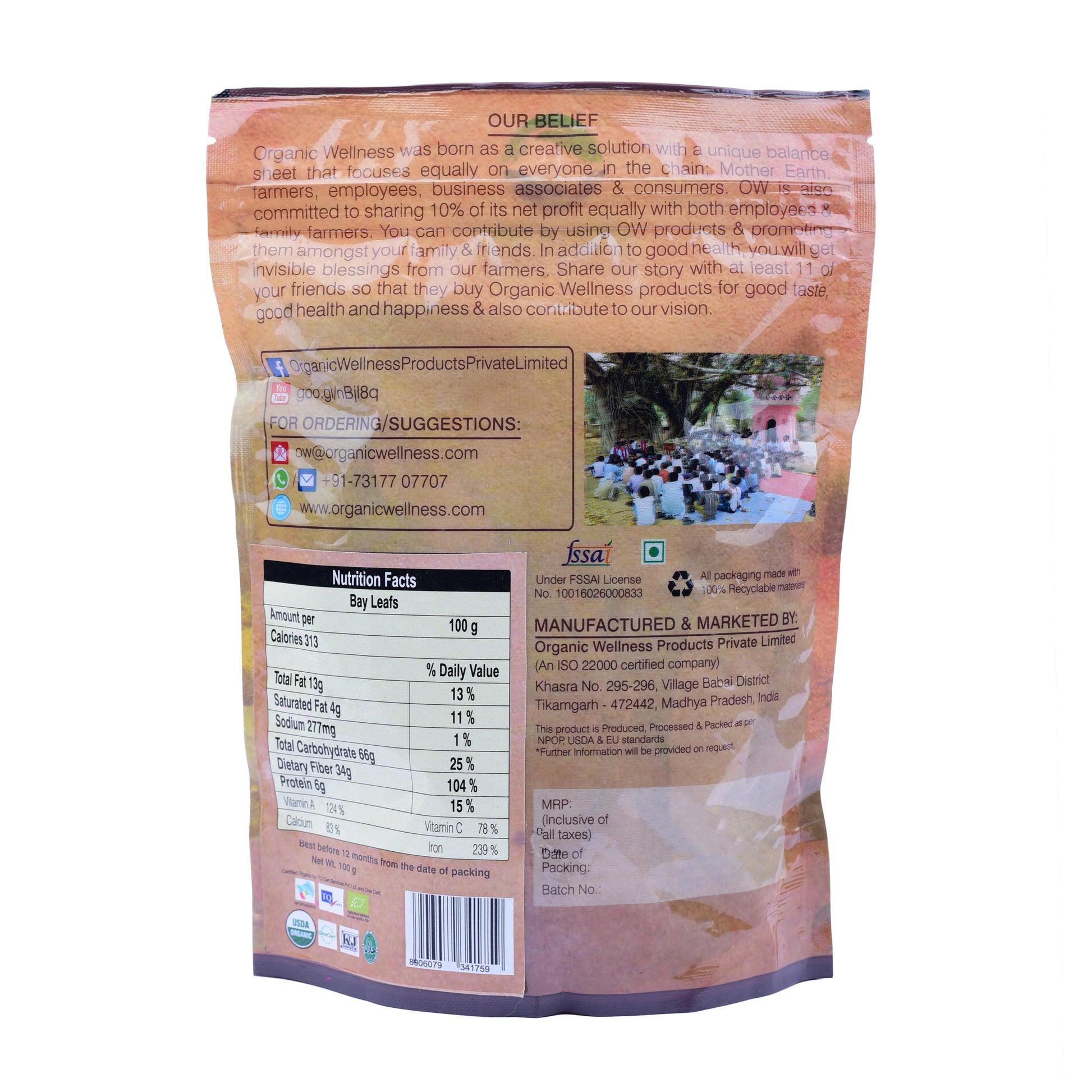 Organic Wellness Bay Leaf 