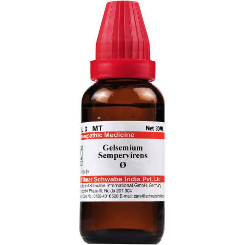 Dr. Willmar Schwabe India Gelsemium Sempervirens Mother Tincture Q - Limited Time Offer Genie India