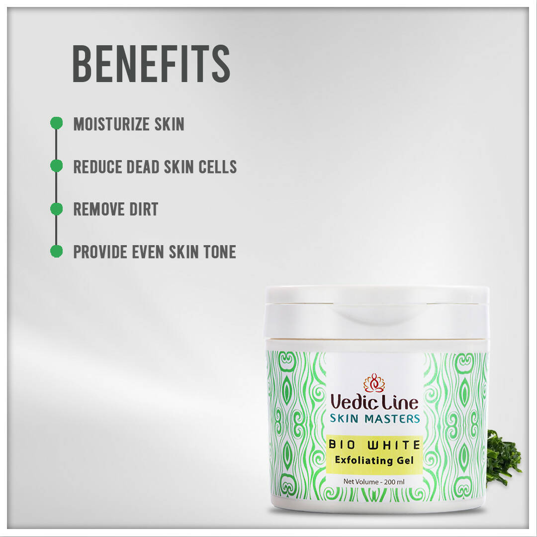 Vedic Line Skin Masters Bio White Exfoliating Gel Scrub  Grab2Buy Vedic Line Grab2Buy