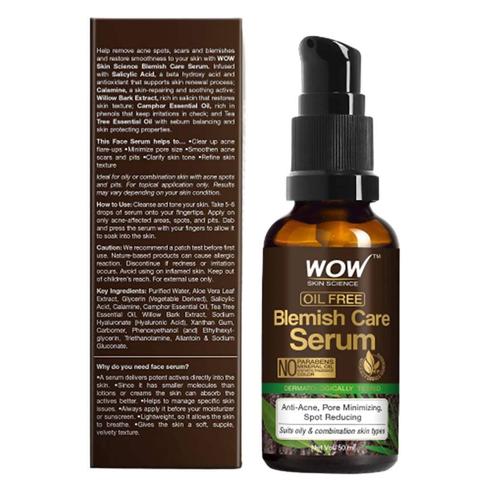 Wow Skin Science Oil Free Blemish Care Serum  Grab2Buy Wow Skin Science Grab2Buy