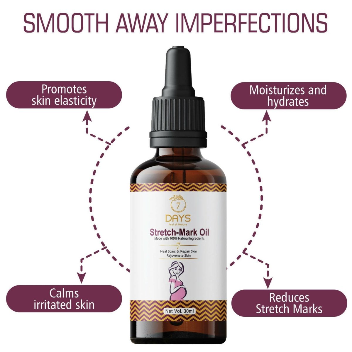 7 Days Stretch Mark Oil 