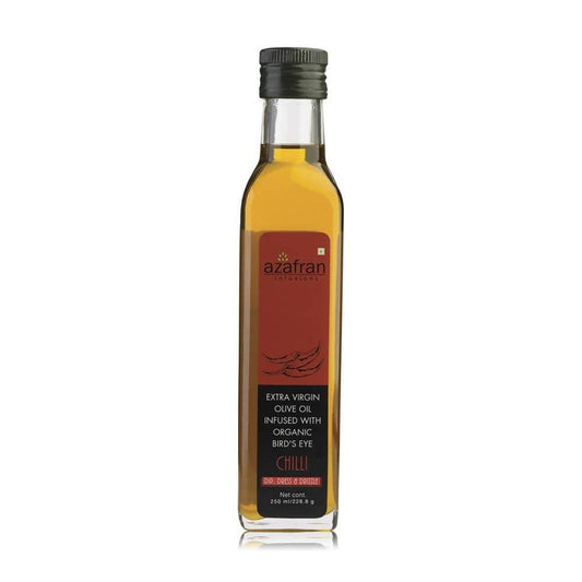 Azafran Infusions Bird’s Eye Chilli Infused Extra Virgin Olive Oil 