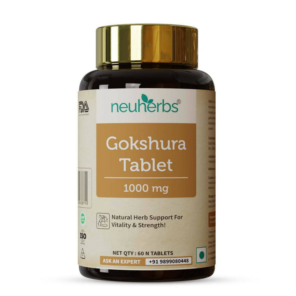 Neuherbs Gokshura 1000mg Tablets For Men 