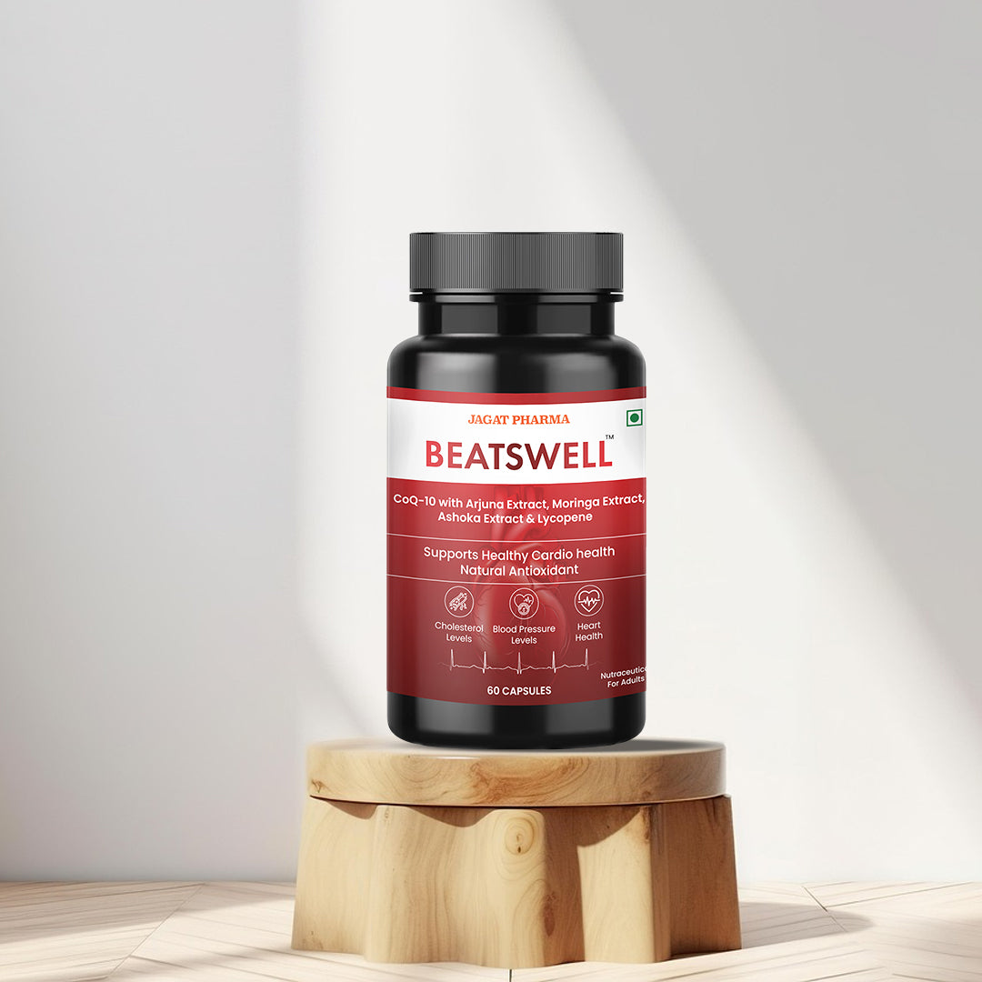 Jagat Pharma Beatswell Capsules for Your Heart’s Daily Dose of Strength 