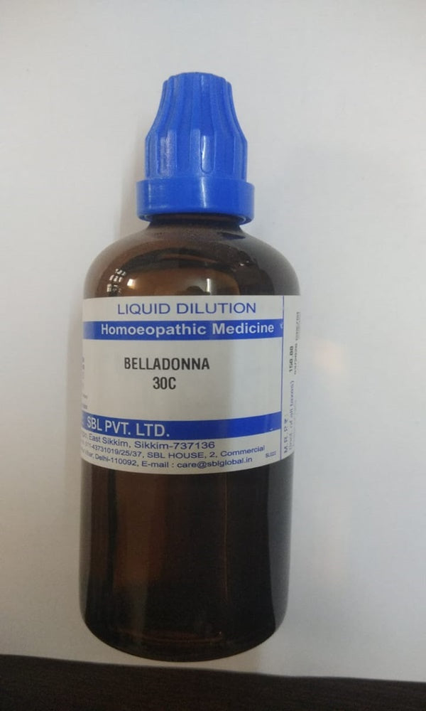 SBL Homeopathy Belladonna Dilution 