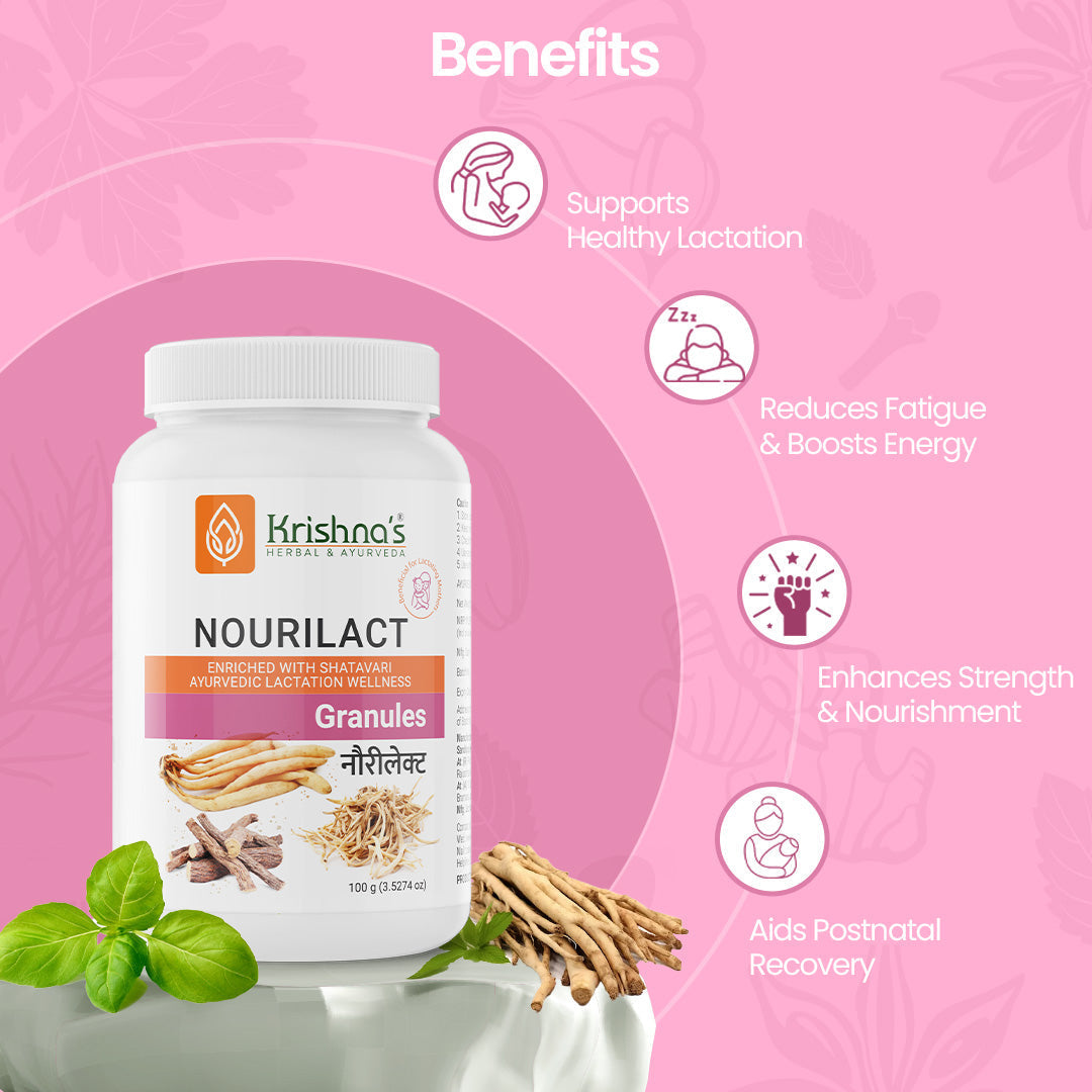 Krishna'S Herbal & Ayurveda Nourilact Granules 