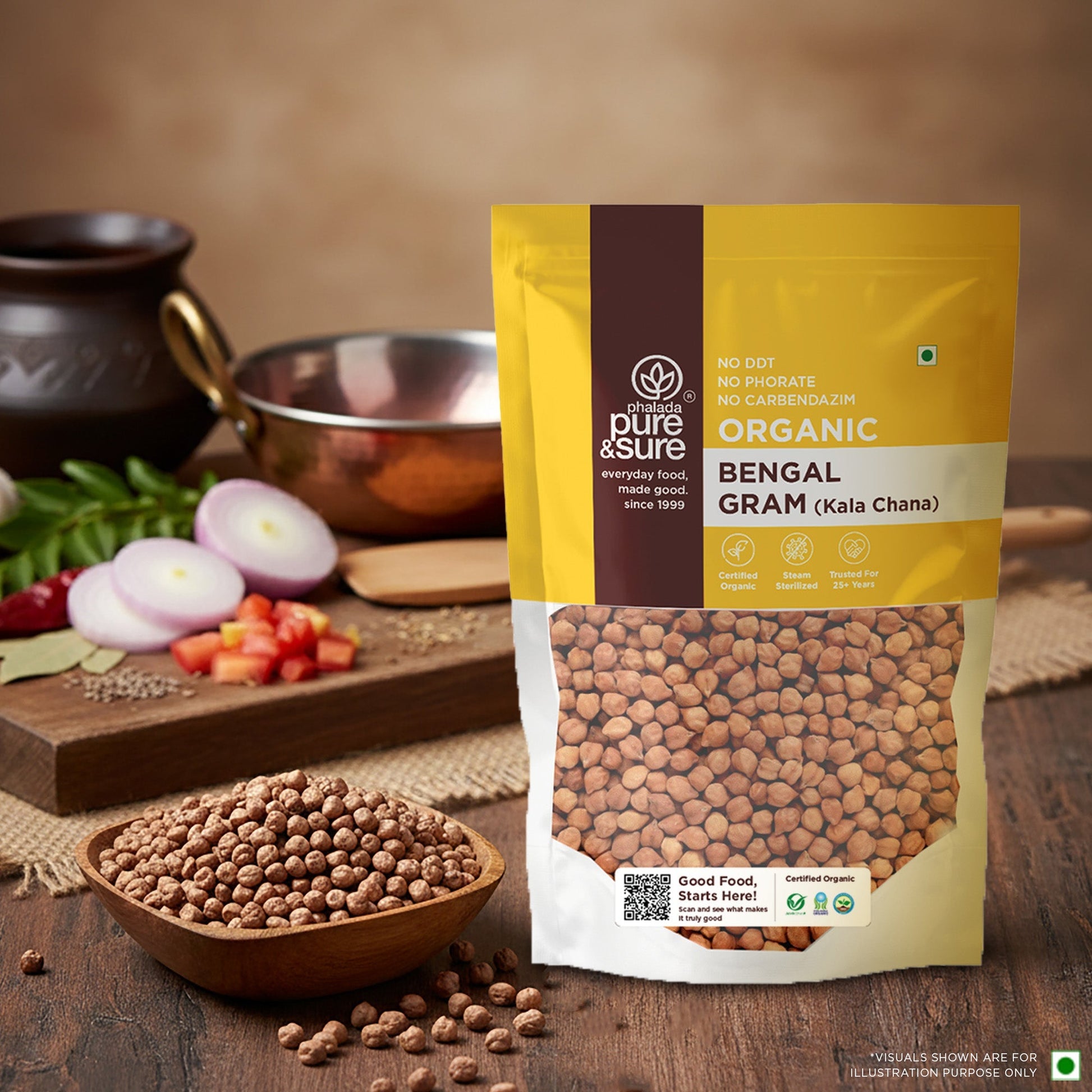 Pure & Sure Organic Bengal Gram
