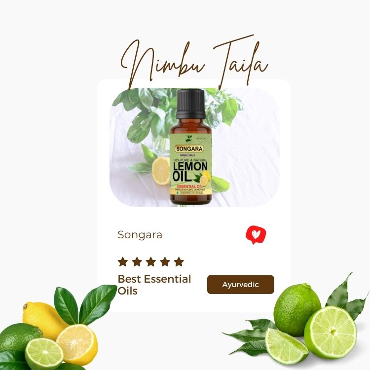 Songara Lemon Essential Oil