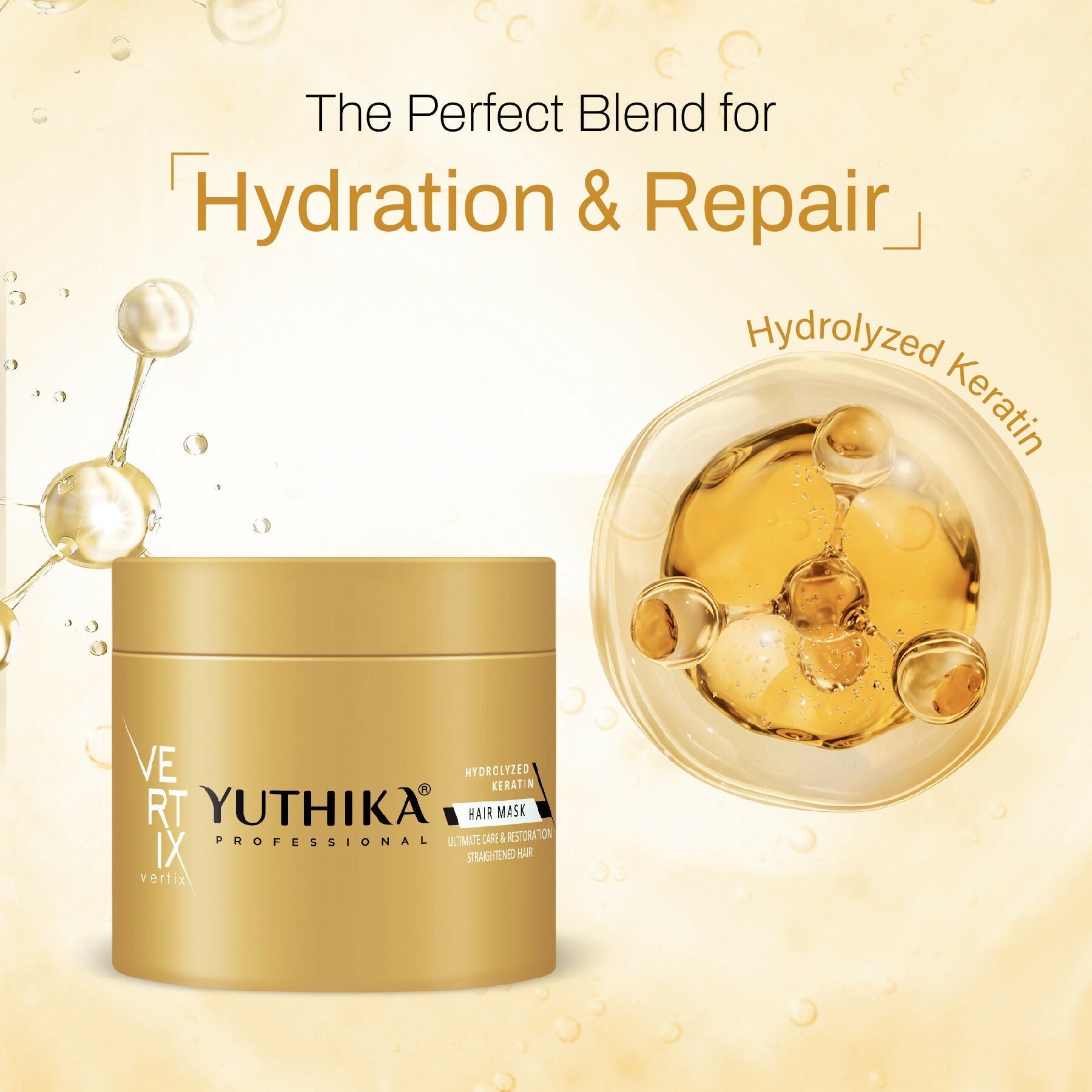Yuthika Professional Vertix Hydrolyzed Keratin Hair Mask For Women & Men  Grab2Buy Yuthika Grab2Buy