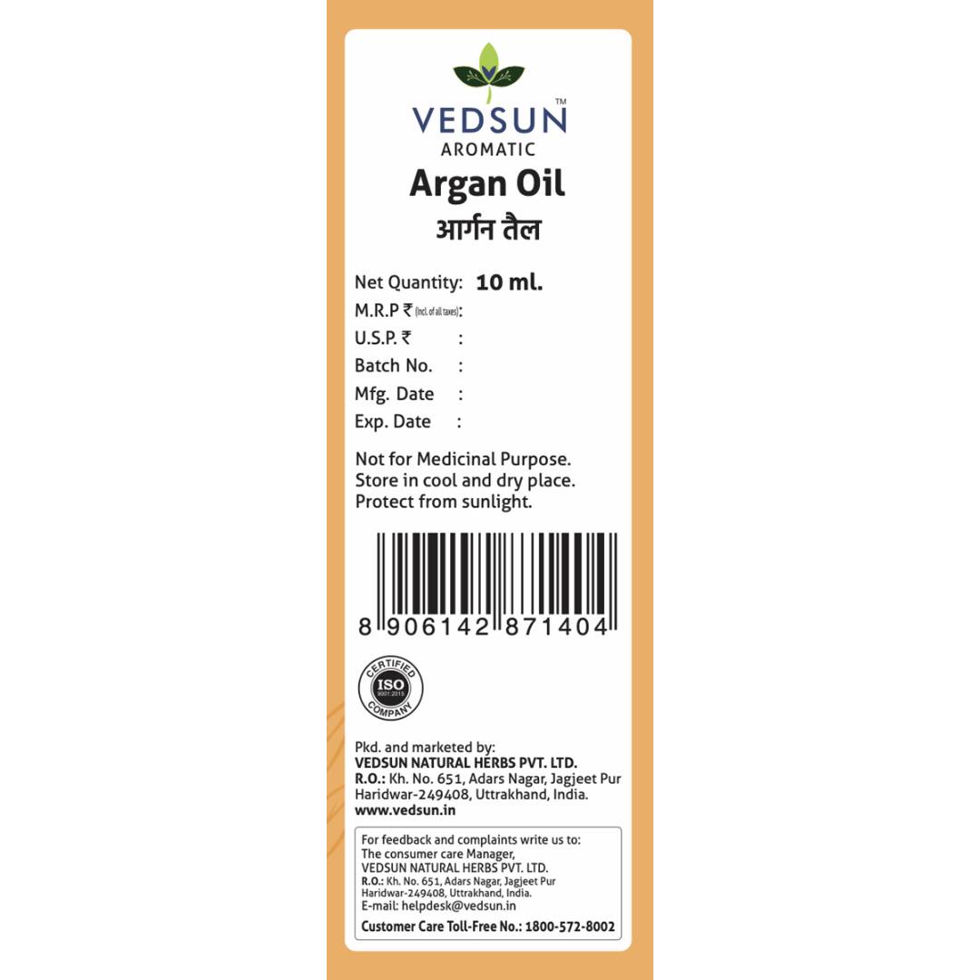 Vedsun Naturals Argan Oil 