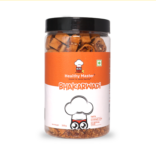 Healthy Master - Baked Bhakarwadi | Crunchy, Light and Flavourful | Crispy & Tasty Snacks - Munchies