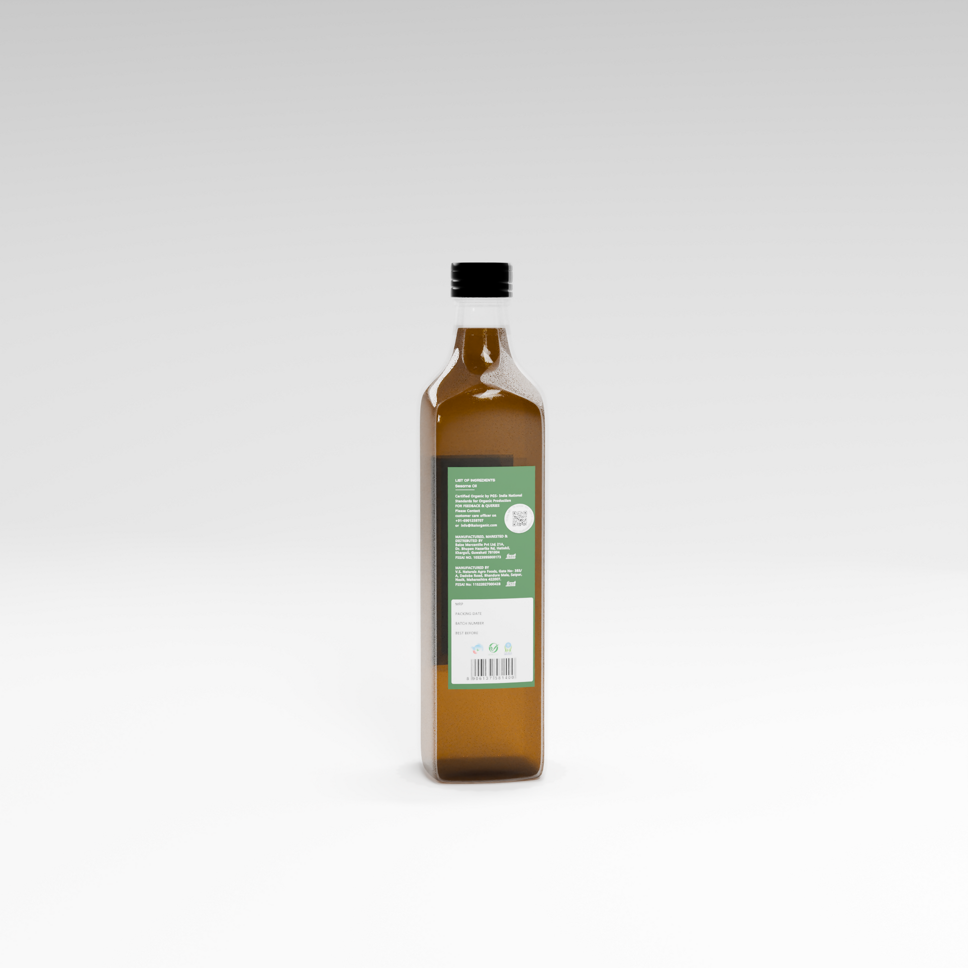 4 - Organic Sesame Oil - 500ml