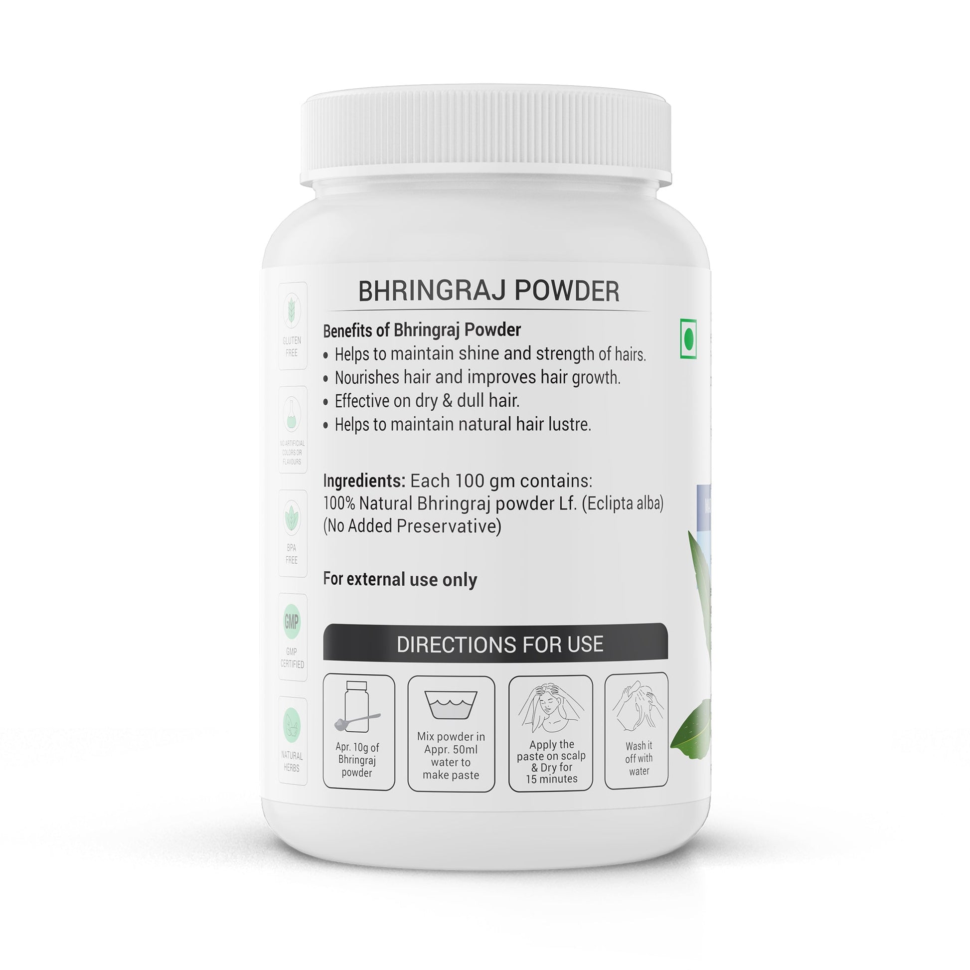 Krishna'S Herbal & Ayurveda Bhringraj Powder 