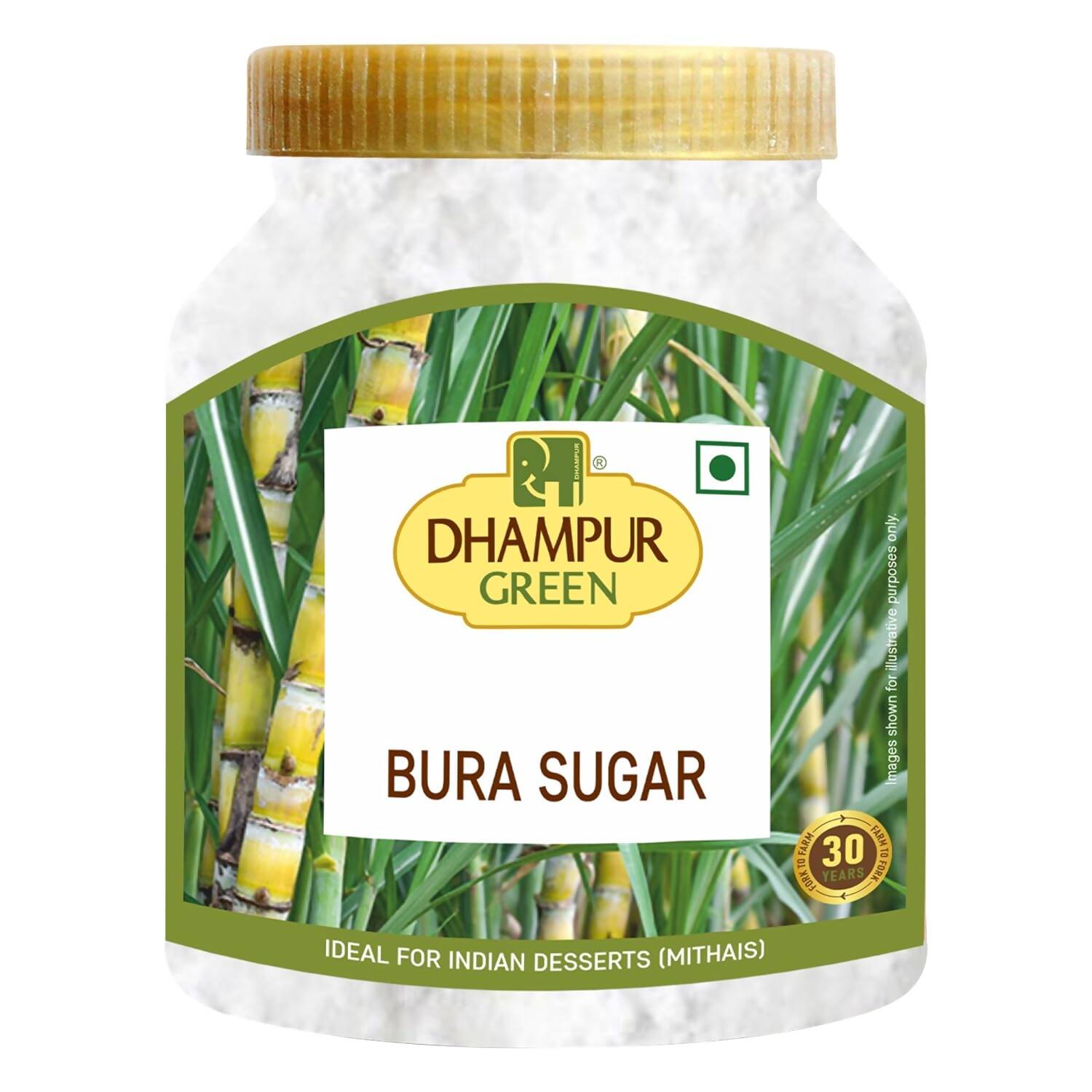 Dhampur Green Bura Sugar 