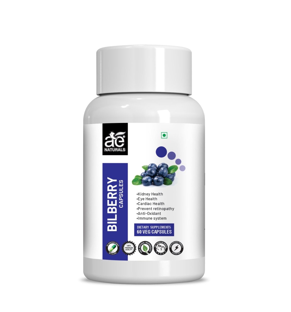Ae Naturals Bilberry Capsules - Grab2buy