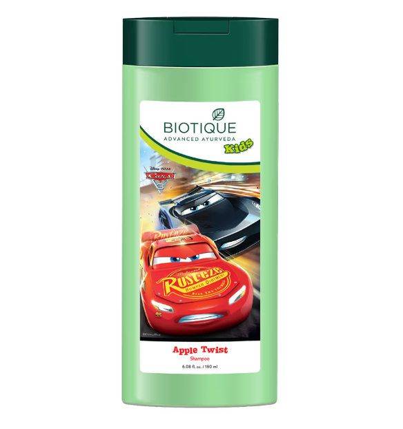 Biotique Bio Disney Pixar Cars Shampoo, Apple Twist for kids - Grab2buy