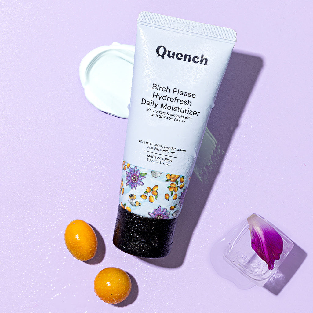 Quench Botanics Birch Please Hydro Fresh Daily Moisturizer With SPF 40+ PA++ - Korean Skincare 