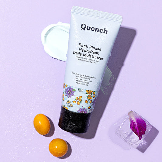 Quench Botanics Birch Please Hydro Fresh Daily Moisturizer With SPF 40+ PA++ - Korean Skincare 