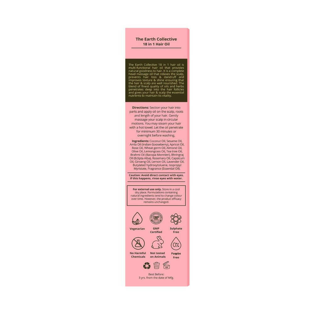 The Earth Collective 18 In 1 Hair Oil  Grab2Buy The Earth Collective Grab2Buy