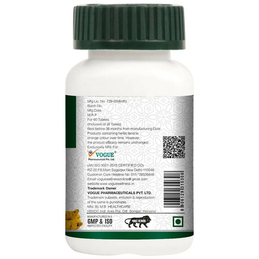 Vogue Wellness Haldi Tablets 