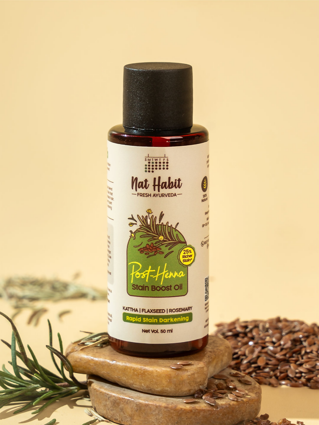 Nat Habit Post Henna Stain Boost Oil 