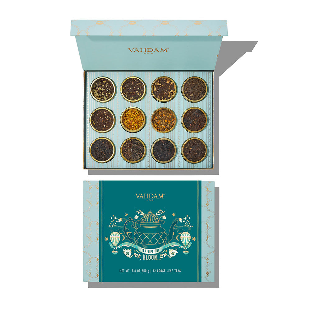 Bloom, Tea Gift Set, 12 Teas 