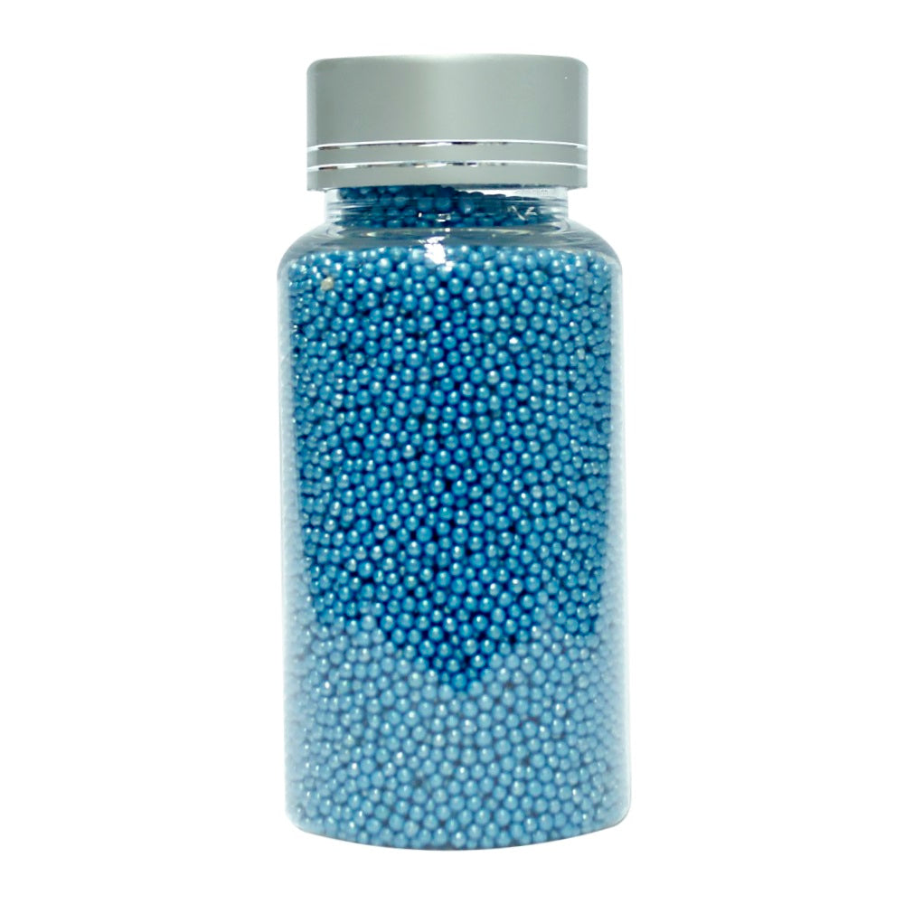 Confect Blue Disco Balls Sprinkles 2 MM