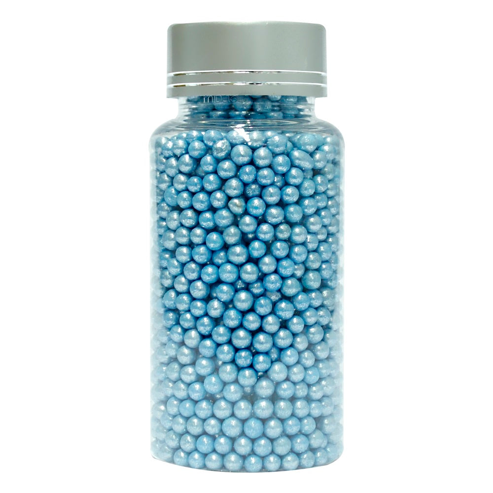 Confect Blue Disco Balls Sprinkles 4 MM
