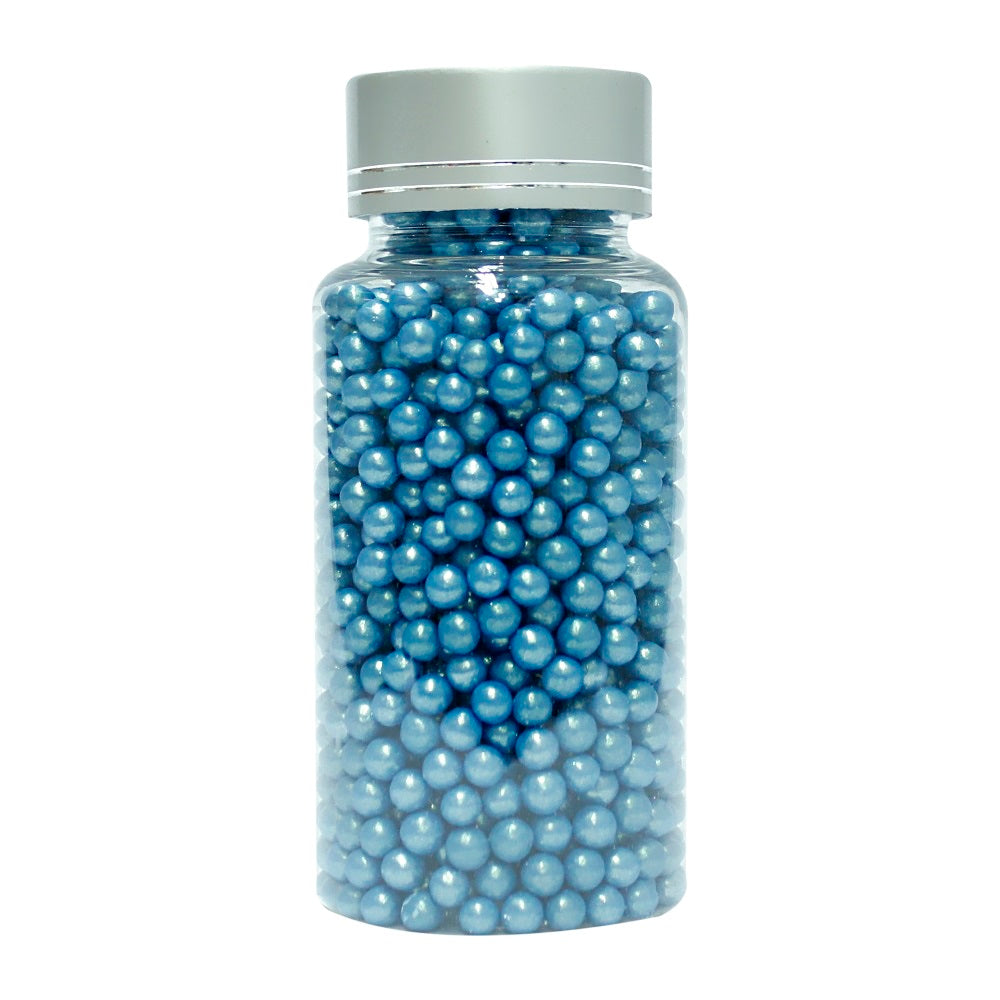 Confect Blue Disco Balls Sprinkles 6 MM