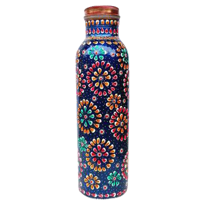 Artisan - Hand Crafted Copper Water Bottle 