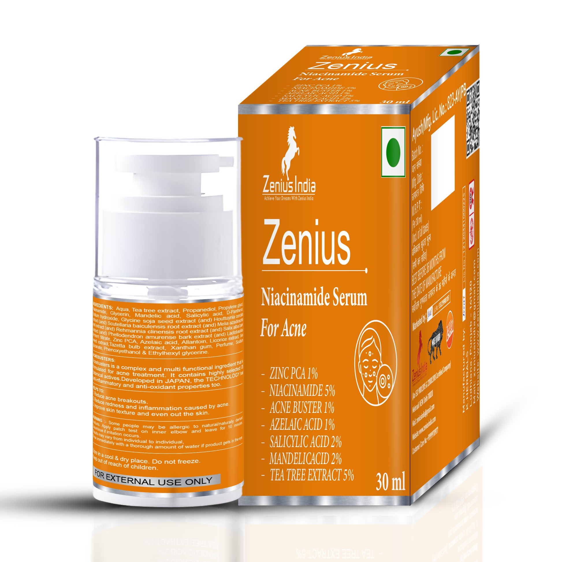 Zenius Niacinamide Serum for Face Acne  Grab2Buy Zenius Grab2Buy