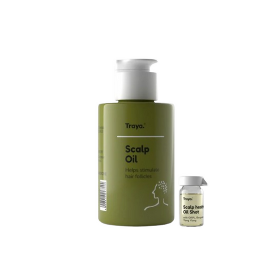 Traya Scalp Oil with Scalp Health Oil Shot  Grab2Buy Traya Grab2Buy
