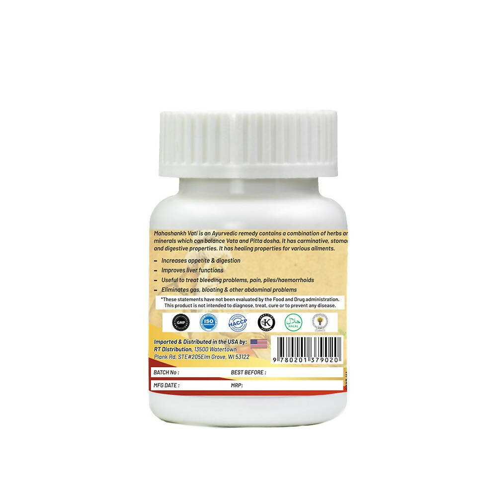 Life Aveda Mahashankh Vati Tablets 